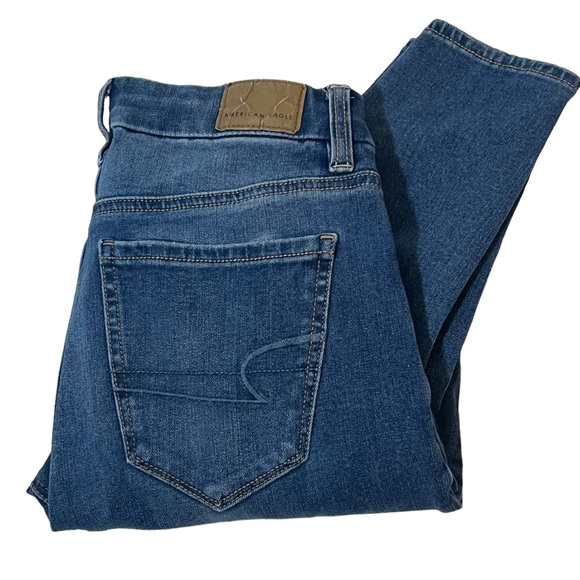 AMERICAN Eagle The Dream Jean Curvy Hi Rise Jegging Size 0 - Picture 1 of 5
